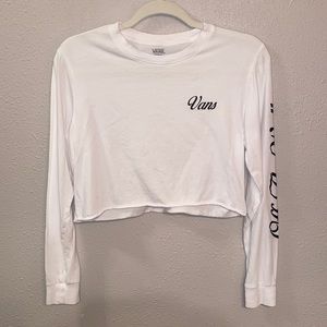 Vans Long Sleeve Crop top